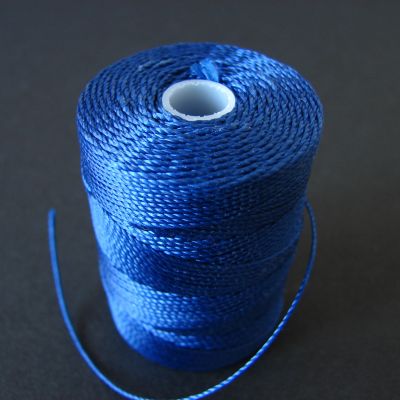 Blue Nylon cord 0.5mm (75m/roll) C-Lon Macrame Cord