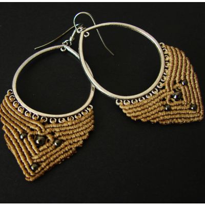 Macrame Earrings "Elegance"