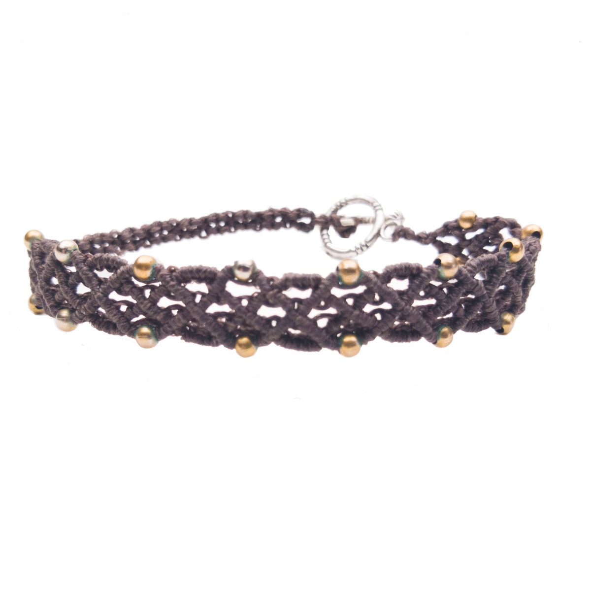 Dark Brown Laconic Bracelet "Calypso"